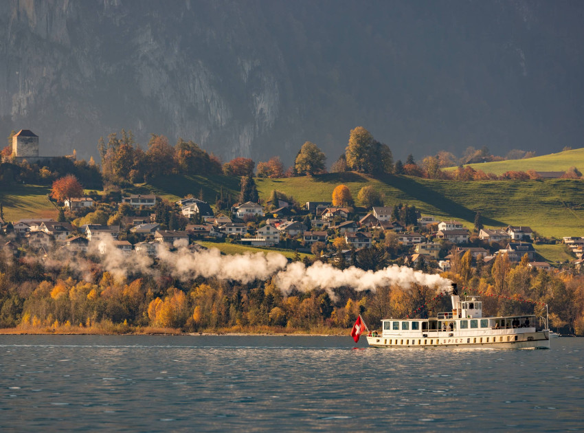 Dampfschiff Spiez auf dem Thunersee