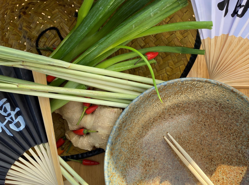 Asiatische Nudelsuppe
