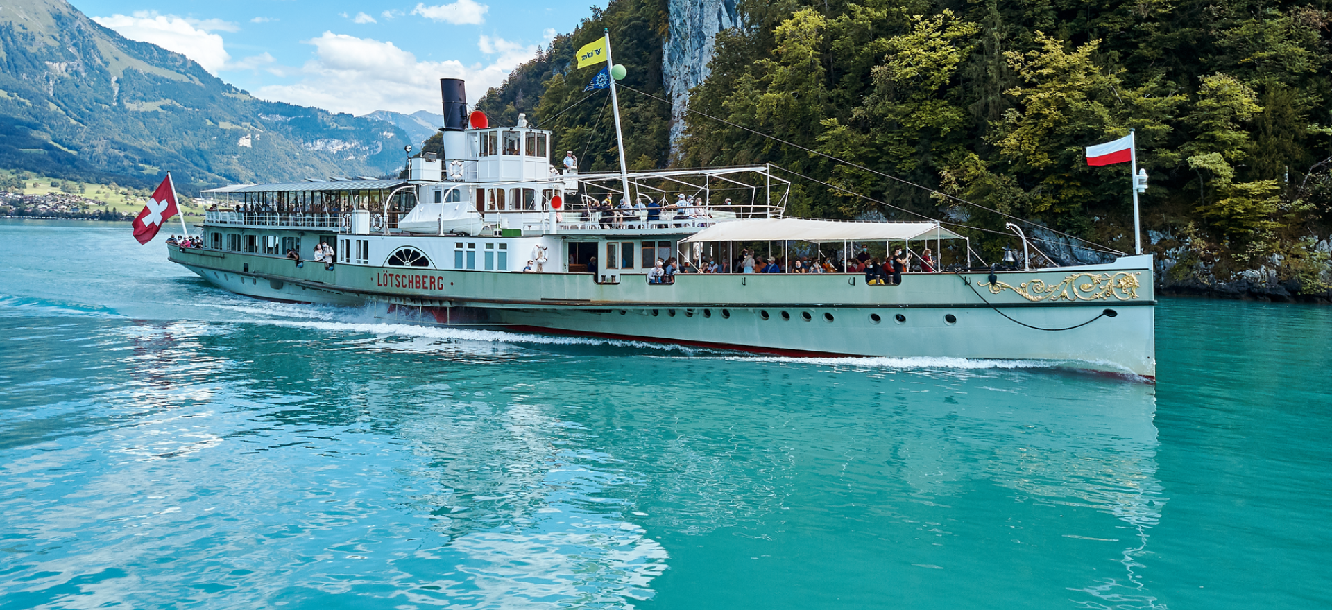 Dampfschiff Lötschberg Brienzersee