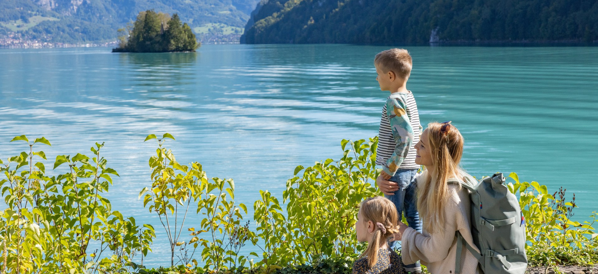 Family in Iseltwald