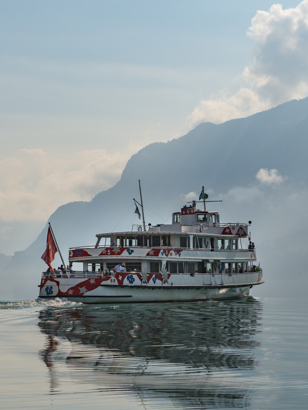 MS Jungfrau auf dem Brienzersee