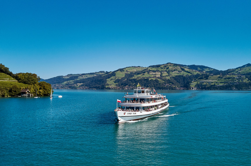 MS Stadt Thun auf dem Thunersee