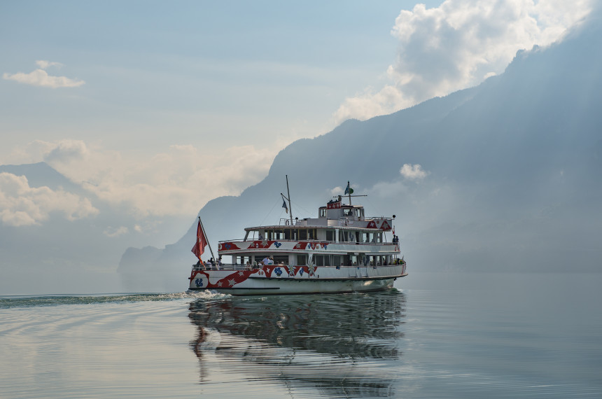 MS Jungfrau auf dem Brienzersee