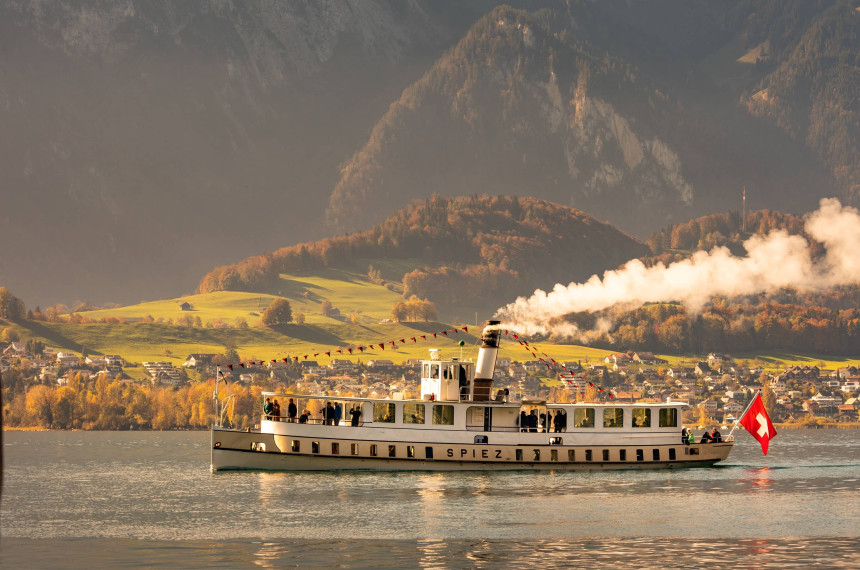 DS Spiez auf dem Thunersee