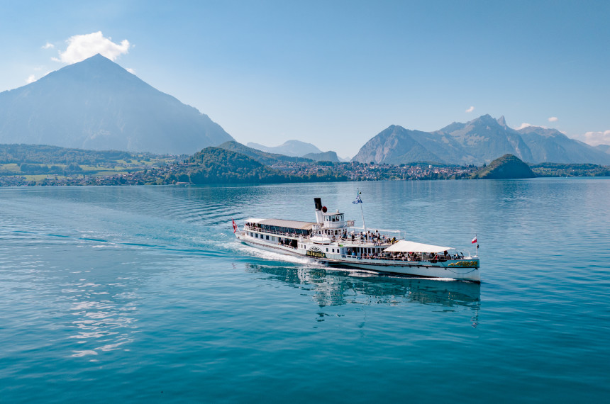 Dampfschiff Blümlisall Thunersee